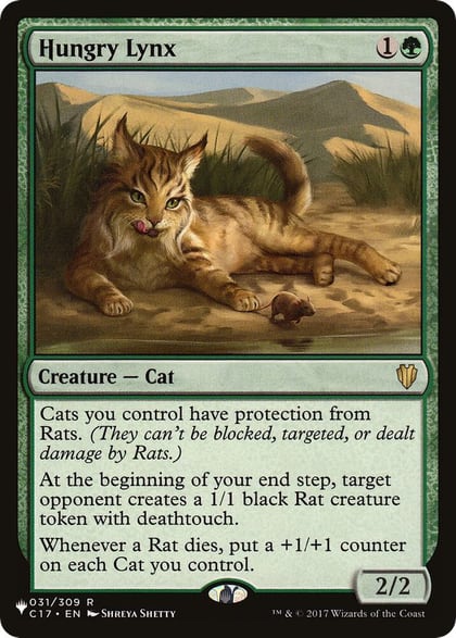 Hungry Lynx, The List Reprints 031/309