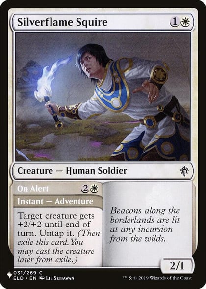Silverflame Squire, The List Reprints 031/269
