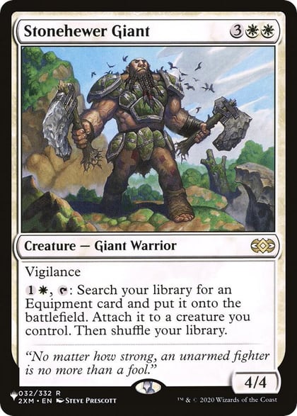 Stonehewer Giant, The List Reprints 032/332