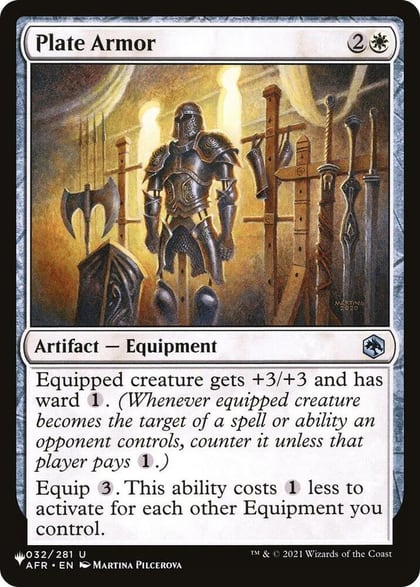 Plate Armor, The List Reprints 032/281