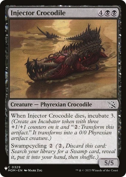Injector Crocodile, The List Reprints 0329