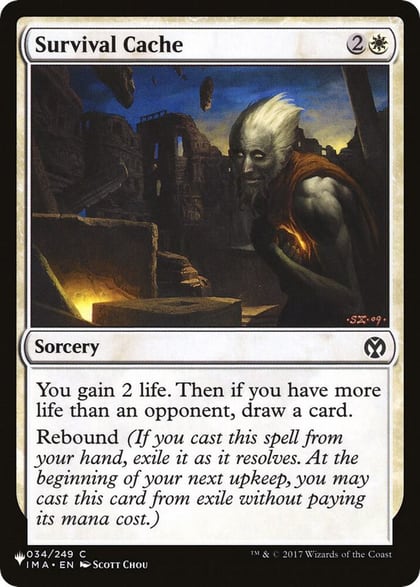 Survival Cache, The List Reprints 034/249
