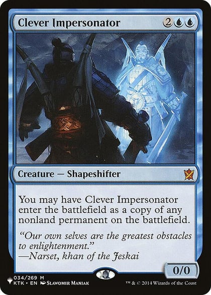 Clever Impersonator, The List Reprints 034/269