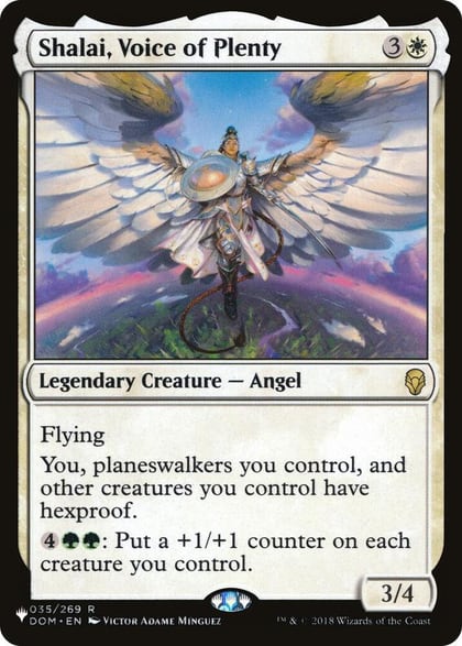 Shalai, Voice of Plenty, The List Reprints 035/269