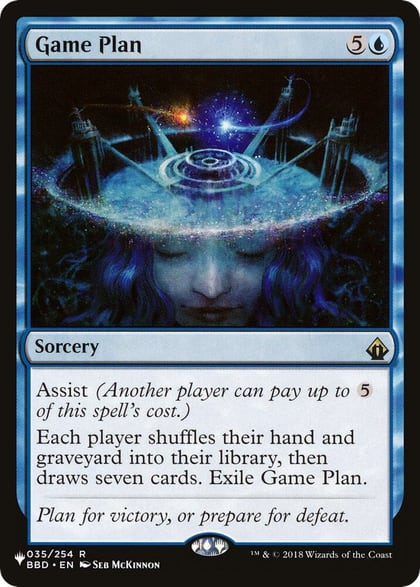 Game Plan, The List Reprints 035/254
