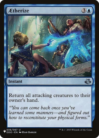 Aetherize, The List Reprints 036/067