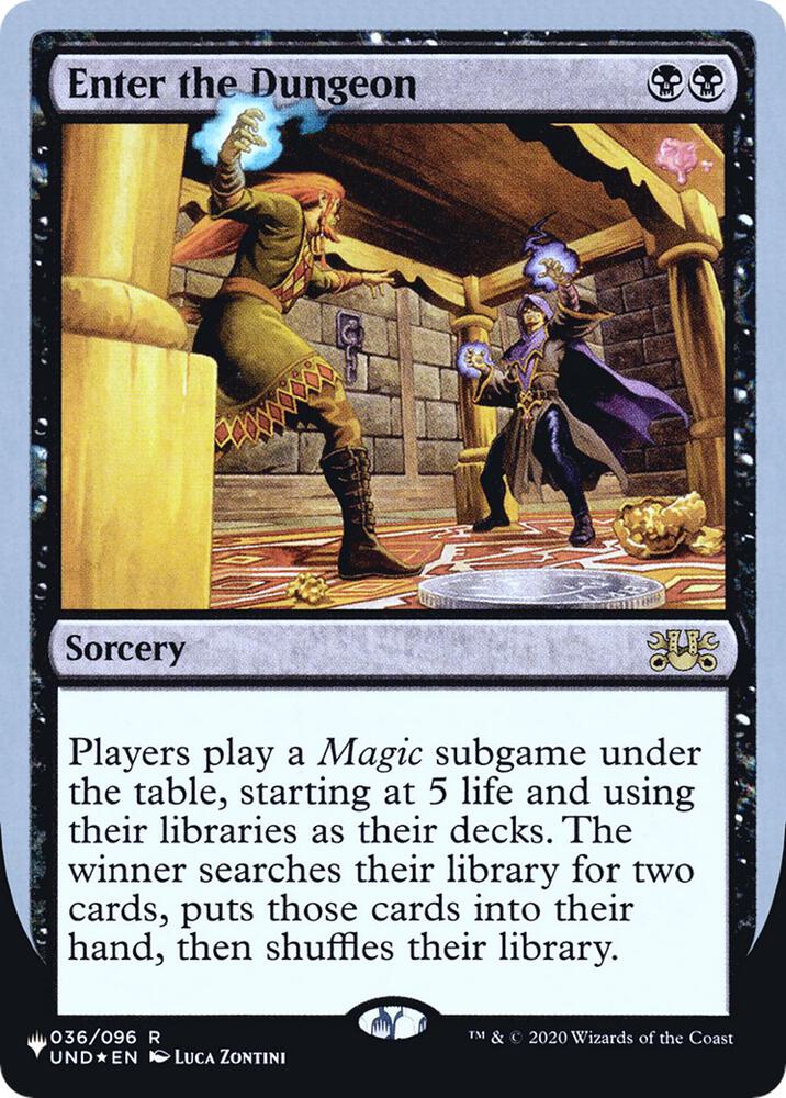 Enter the Dungeon, The List Reprints 036/096