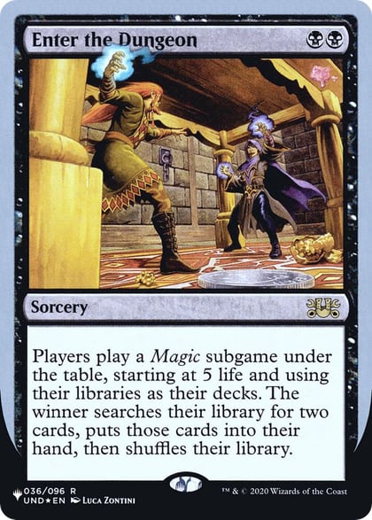 Enter the Dungeon, The List Reprints 036/096