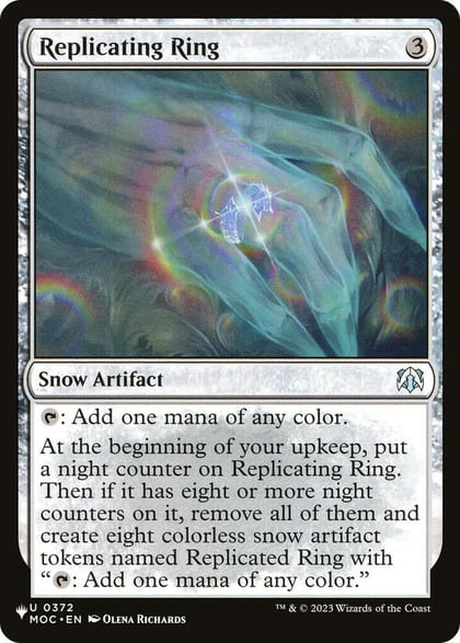 Replicating Ring, The List Reprints 0372