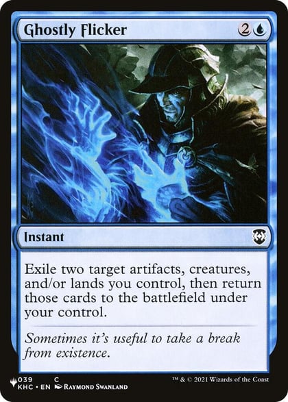 Ghostly Flicker, The List Reprints 039