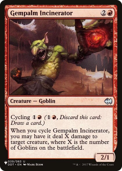 Gempalm Incinerator (DDT), The List Reprints 039/063