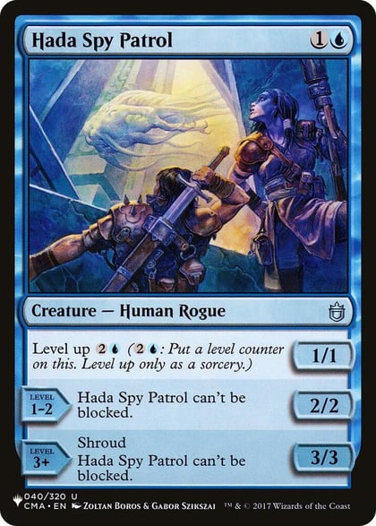 Hada Spy Patrol, The List Reprints 040/320