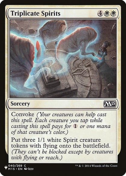 Triplicate Spirits, The List Reprints 040/269