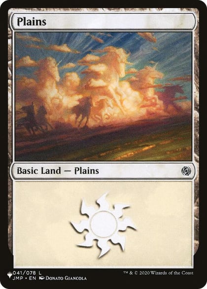 Plains (041) (JMP), The List Reprints 041/078