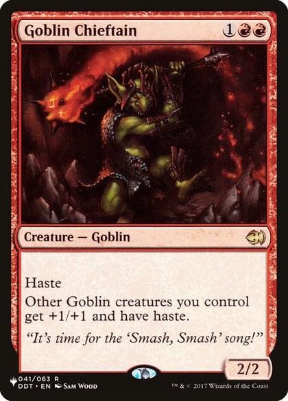 Goblin Chieftain, The List Reprints 041/063