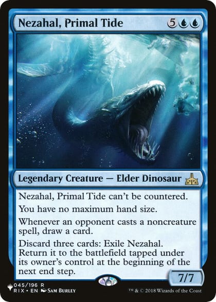 Nezahal, Primal Tide, The List Reprints 045/196