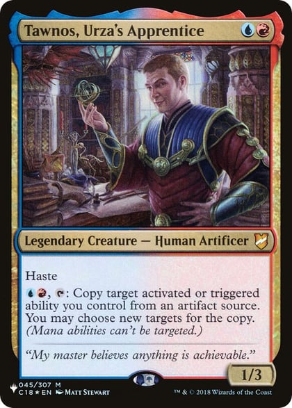 Tawnos, Urza's Apprentice, The List Reprints 045/307