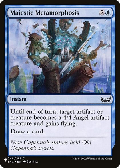 Majestic Metamorphosis, The List Reprints 048/281