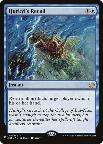 Hurkyl's Recall, The List Reprints 048/249