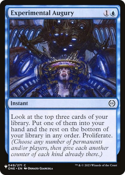 Experimental Augury, The List Reprints 049/271