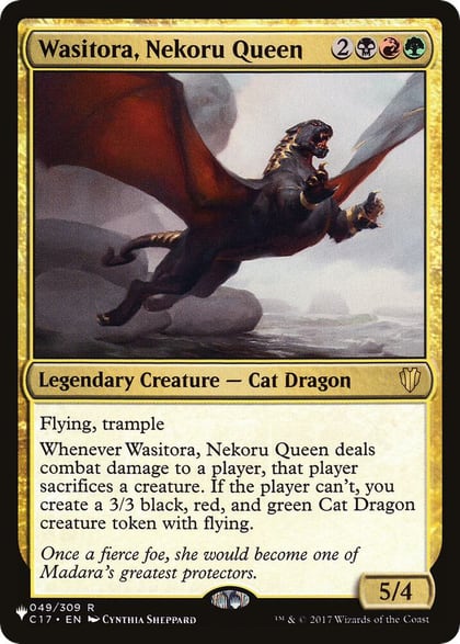 Wasitora, Nekoru Queen, The List Reprints 049/309