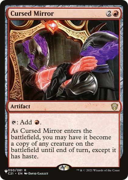Cursed Mirror, The List Reprints 050/081