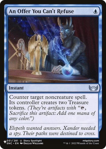 An Offer You Can't Refuse, The List Reprints 051/281