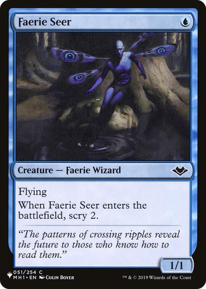 Faerie Seer, The List Reprints 051/254