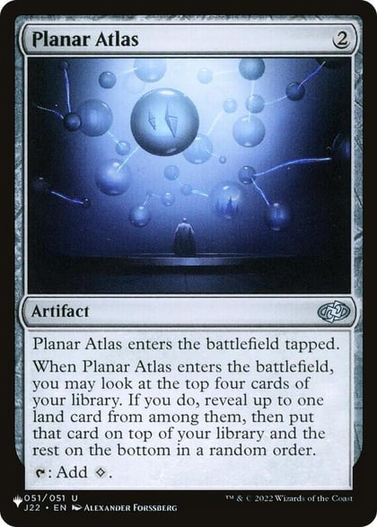 Planar Atlas, The List Reprints 051/051