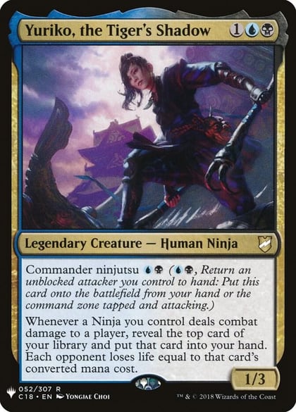 Yuriko, the Tiger's Shadow, The List Reprints 052/307