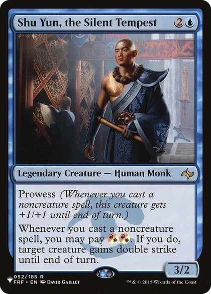 Shu Yun, the Silent Tempest, The List Reprints 052/185