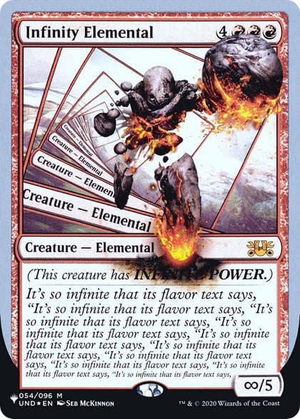 Infinity Elemental, The List Reprints 054/096