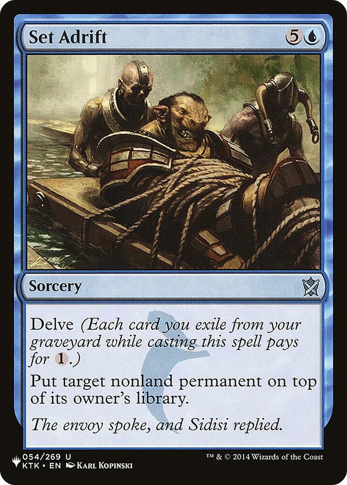 Set Adrift, The List Reprints 054/269