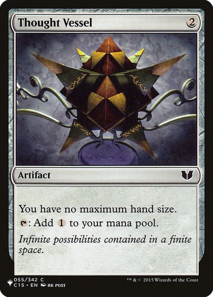 Thought Vessel (C15), The List Reprints 055/342