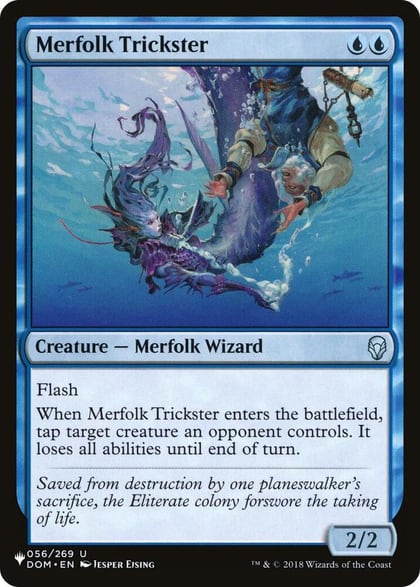 Merfolk Trickster, The List Reprints 056/269