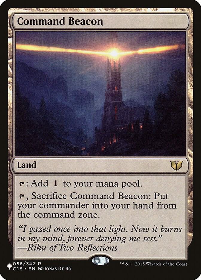 Command Beacon, The List Reprints 056/342