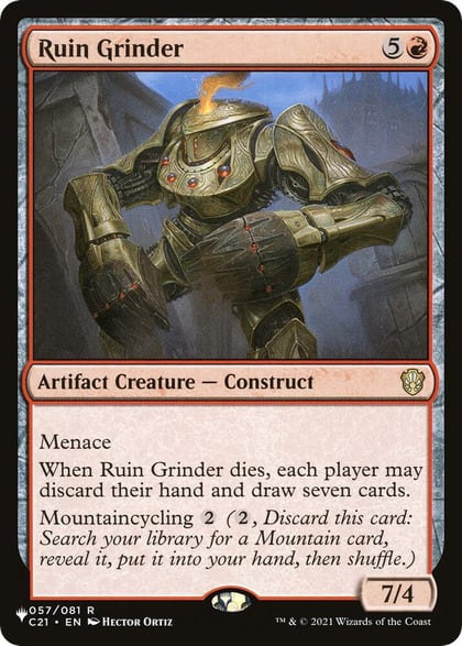 Ruin Grinder, The List Reprints 057/081
