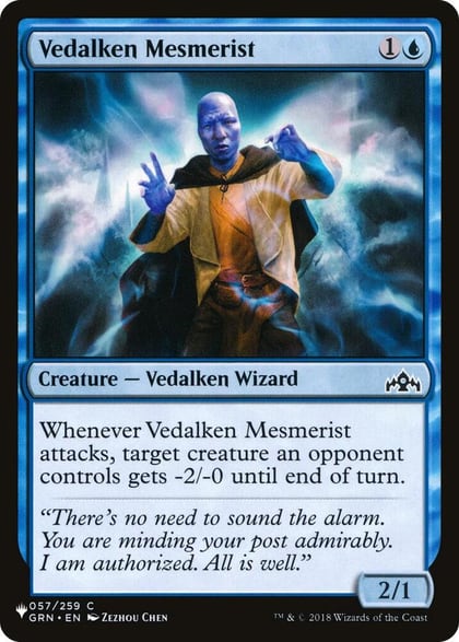 Vedalken Mesmerist, The List Reprints 057/259