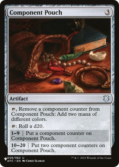 Component Pouch, The List Reprints 059/062