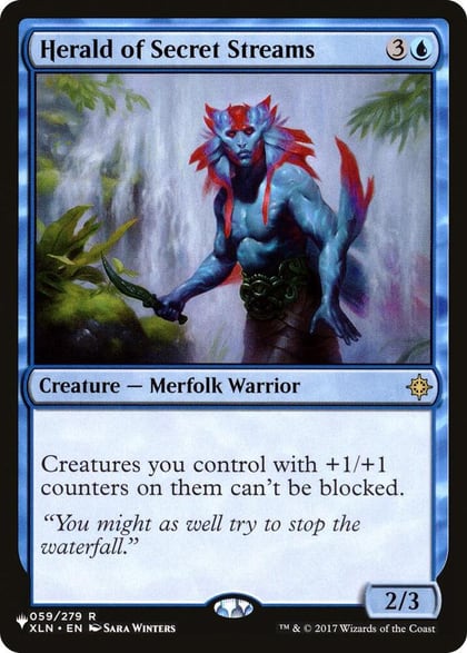 Herald of Secret Streams, The List Reprints 059/279
