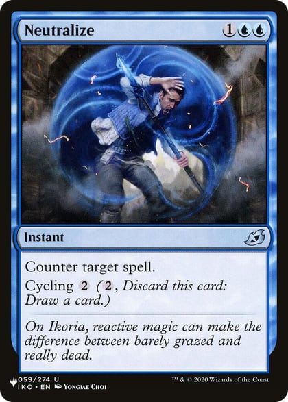 Neutralize, The List Reprints 059/274