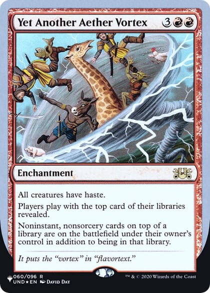 Yet Another Aether Vortex, The List Reprints 060/096