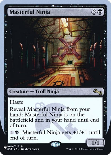 Masterful Ninja, The List Reprints 060/216