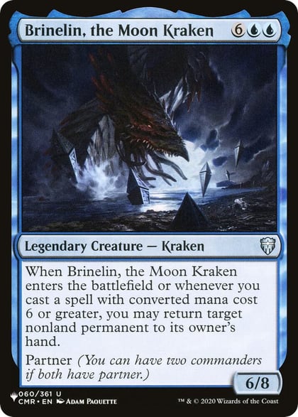 Brinelin, the Moon Kraken, The List Reprints 060/361