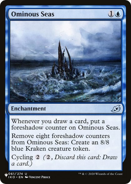 Ominous Seas, The List Reprints 061/274