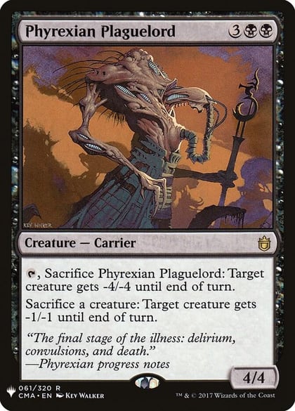 Phyrexian Plaguelord, The List Reprints 061/320