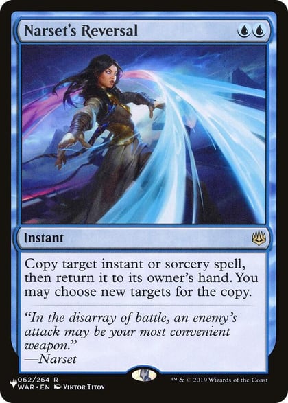 Narset's Reversal, The List Reprints 062/264
