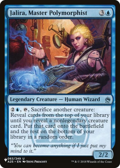 Jalira, Master Polymorphist, The List Reprints 063/249