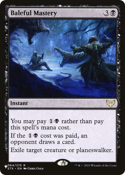 Baleful Mastery, The List Reprints 064/275