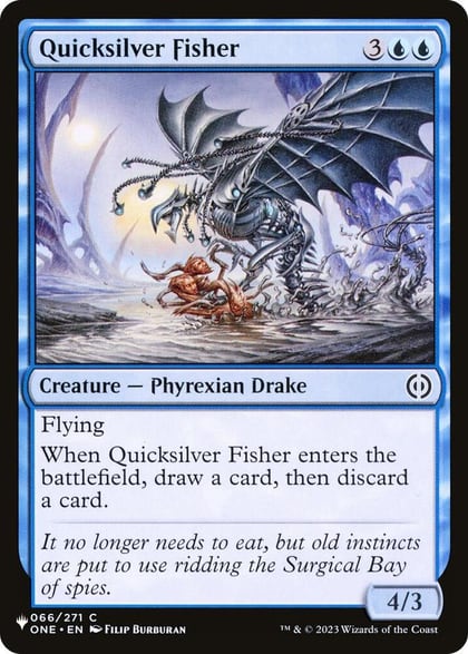 Quicksilver Fisher, The List Reprints 066/271